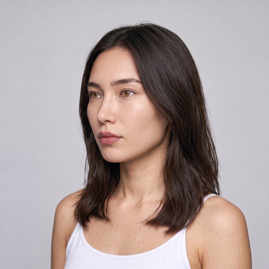 虚拟模特左侧